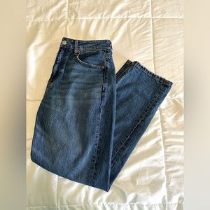 American Eagle Mom Straight Jeans